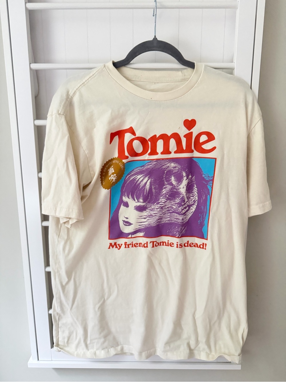 Junji Ito Tomie My Friend Is Dead Graphic Tee L Crunchyroll